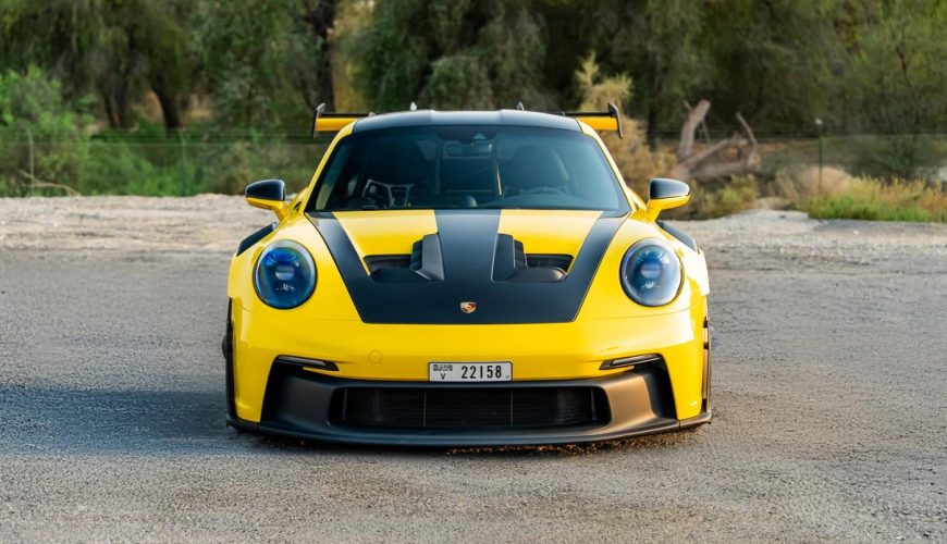 Porsche 911 992 GT3 RS Yellow 2025