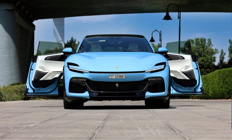 Ferrari Purosangue Sky Blue 2025
