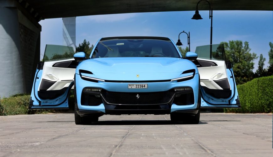 Ferrari Purosangue Sky Blue 2025