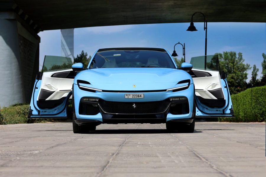 Ferrari Purosangue Sky Blue 2025