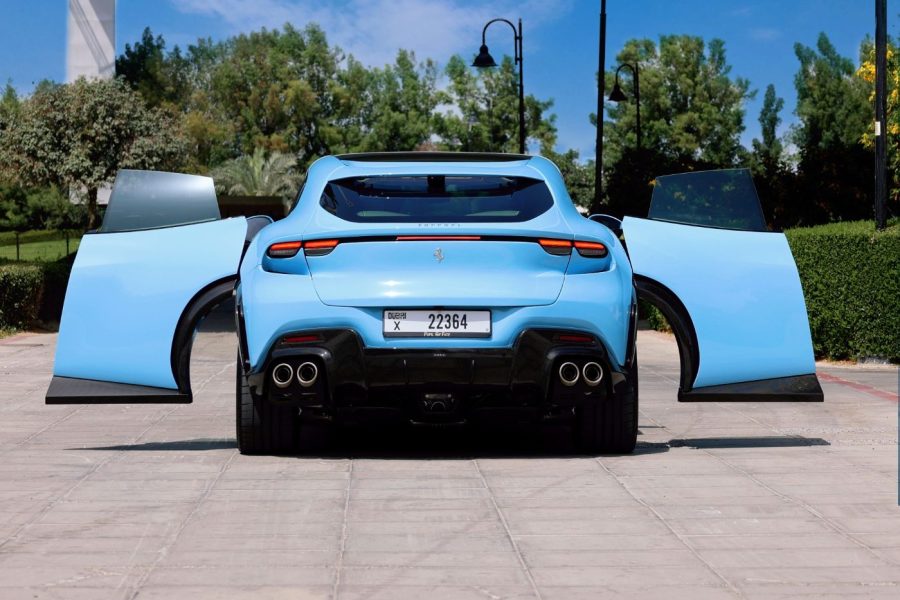 Ferrari Purosangue Sky Blue 2025