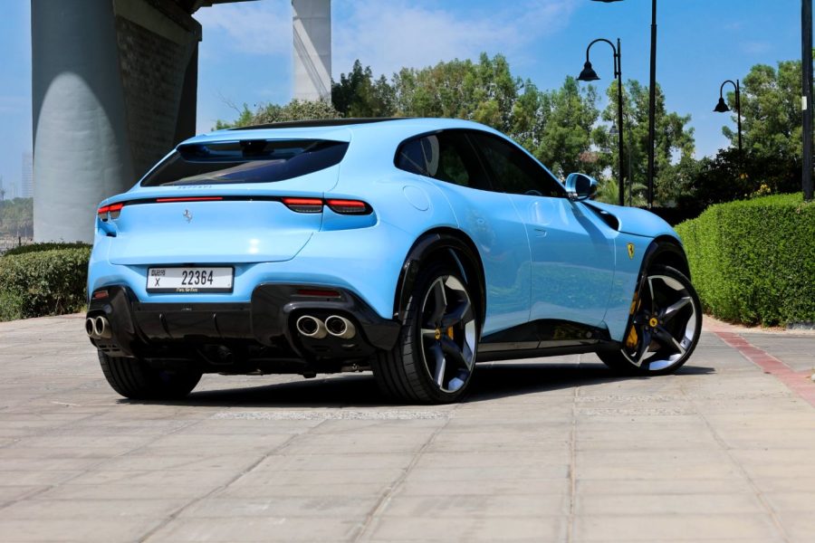 Ferrari Purosangue Sky Blue 2025