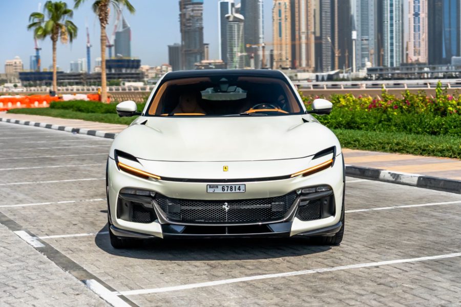 Ferrari Purosangue White 2025