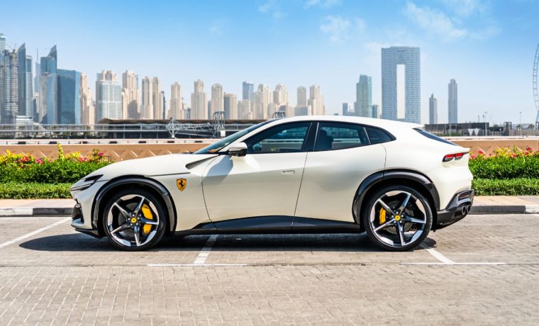 Ferrari Purosangue White 2025