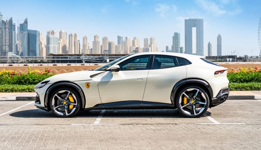 Ferrari Purosangue White 2025