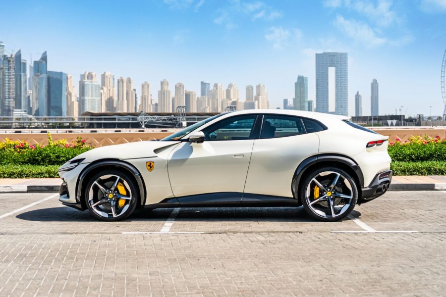 Ferrari Purosangue White 2025