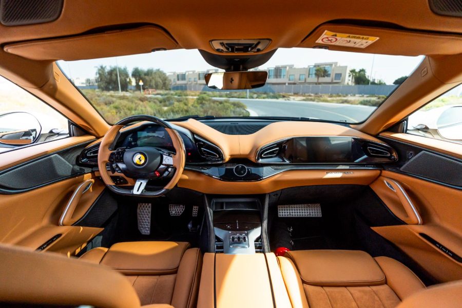 Ferrari Purosangue White 2025