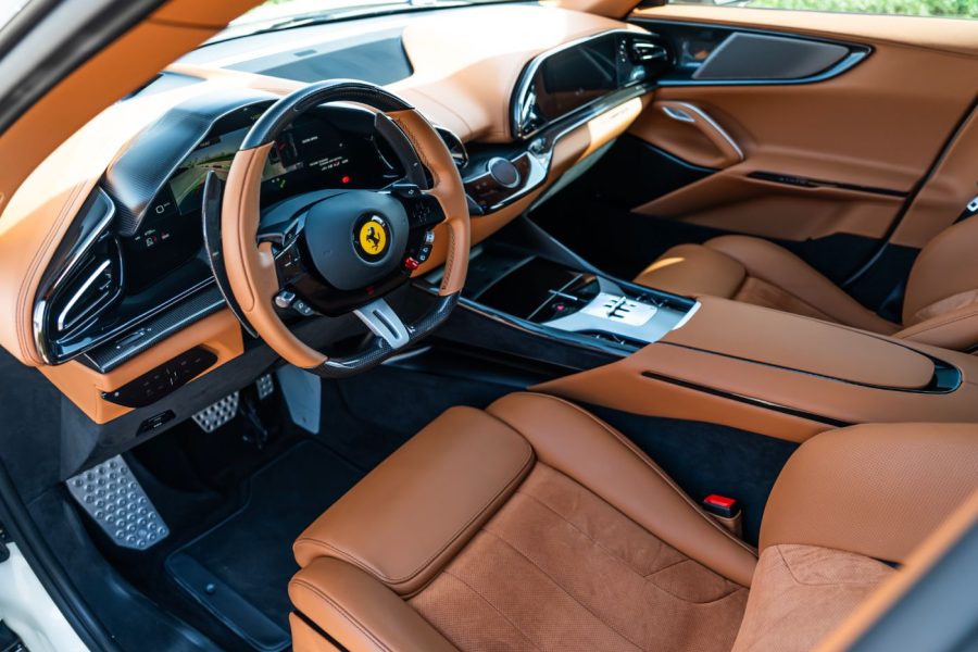 Ferrari Purosangue White 2025
