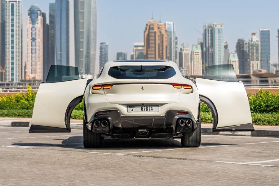 Ferrari Purosangue White 2025