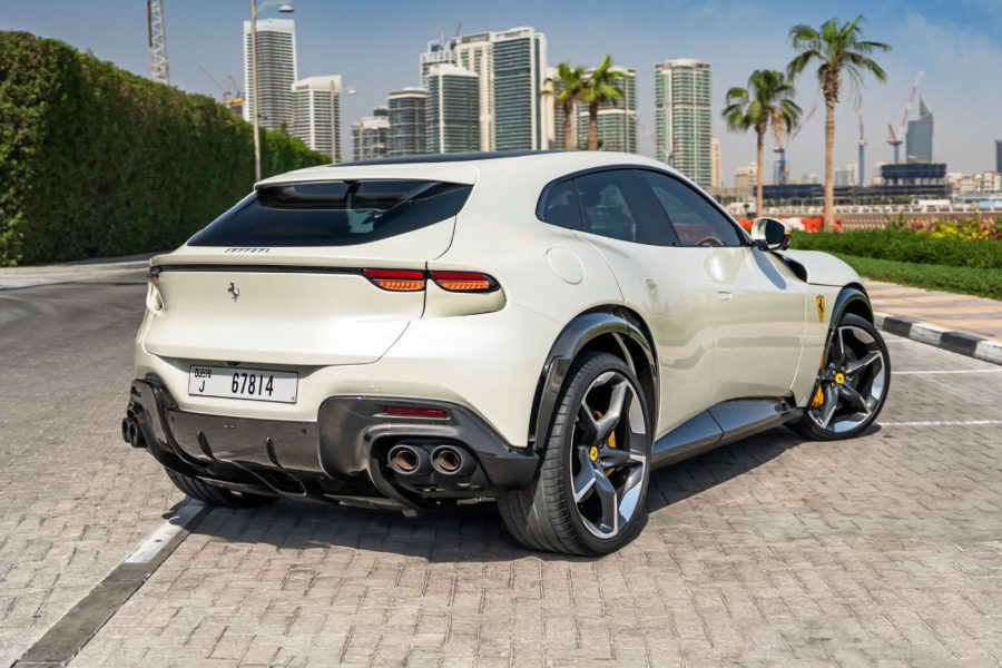 Ferrari Purosangue White 2025
