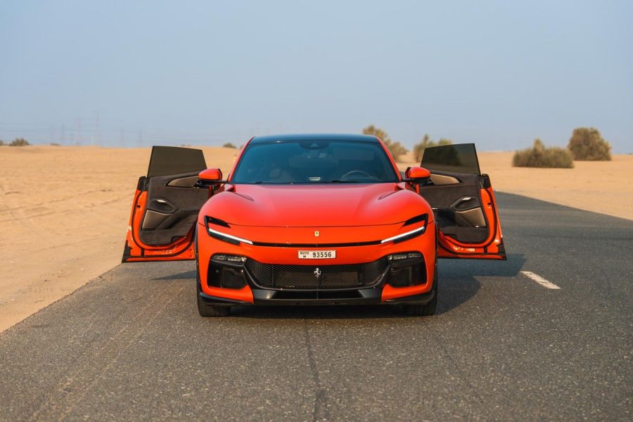 Ferrari Purosangue Orange 2025