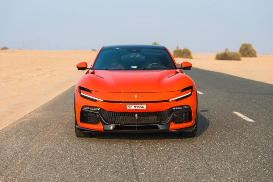 Ferrari Purosangue Orange 2025