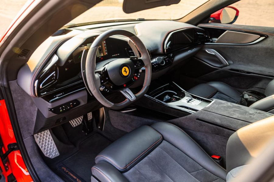Ferrari Purosangue Orange 2025