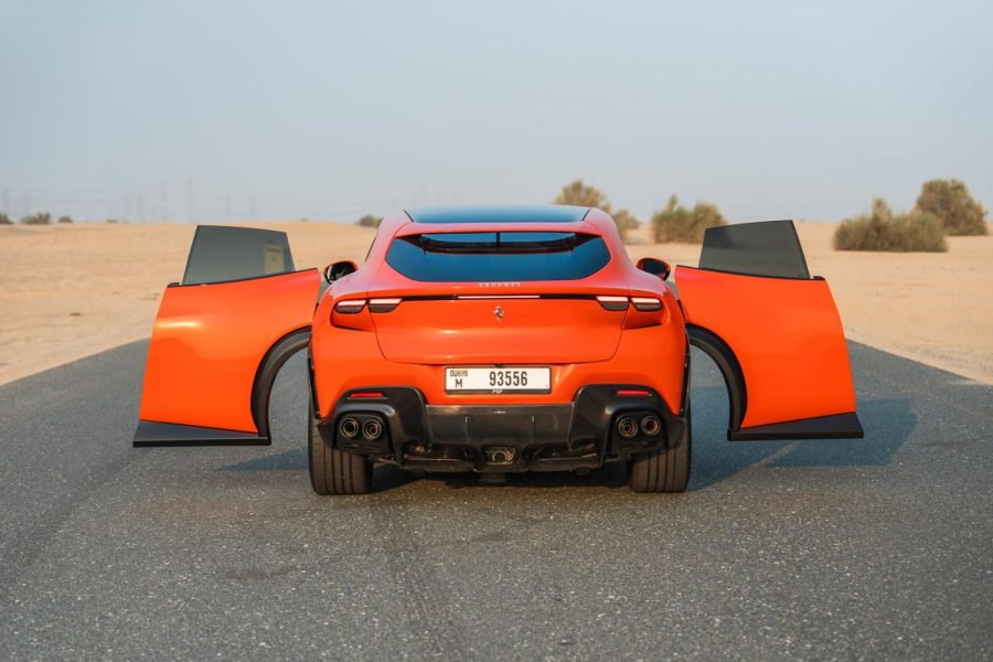 Ferrari Purosangue Orange 2025