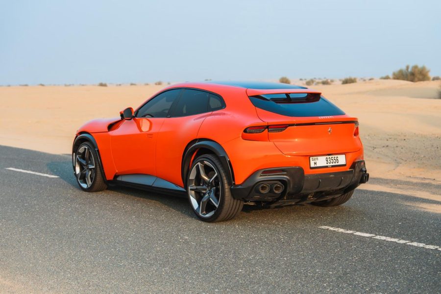 Ferrari Purosangue Orange 2025