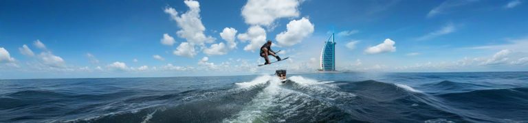 Wake Boarding Dubai 15min