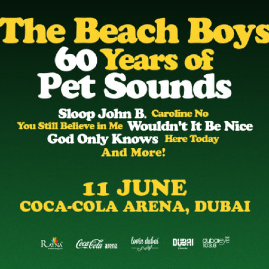 THE BEACH BOYS 60 YEARS OF PET SOUNDS TOUR