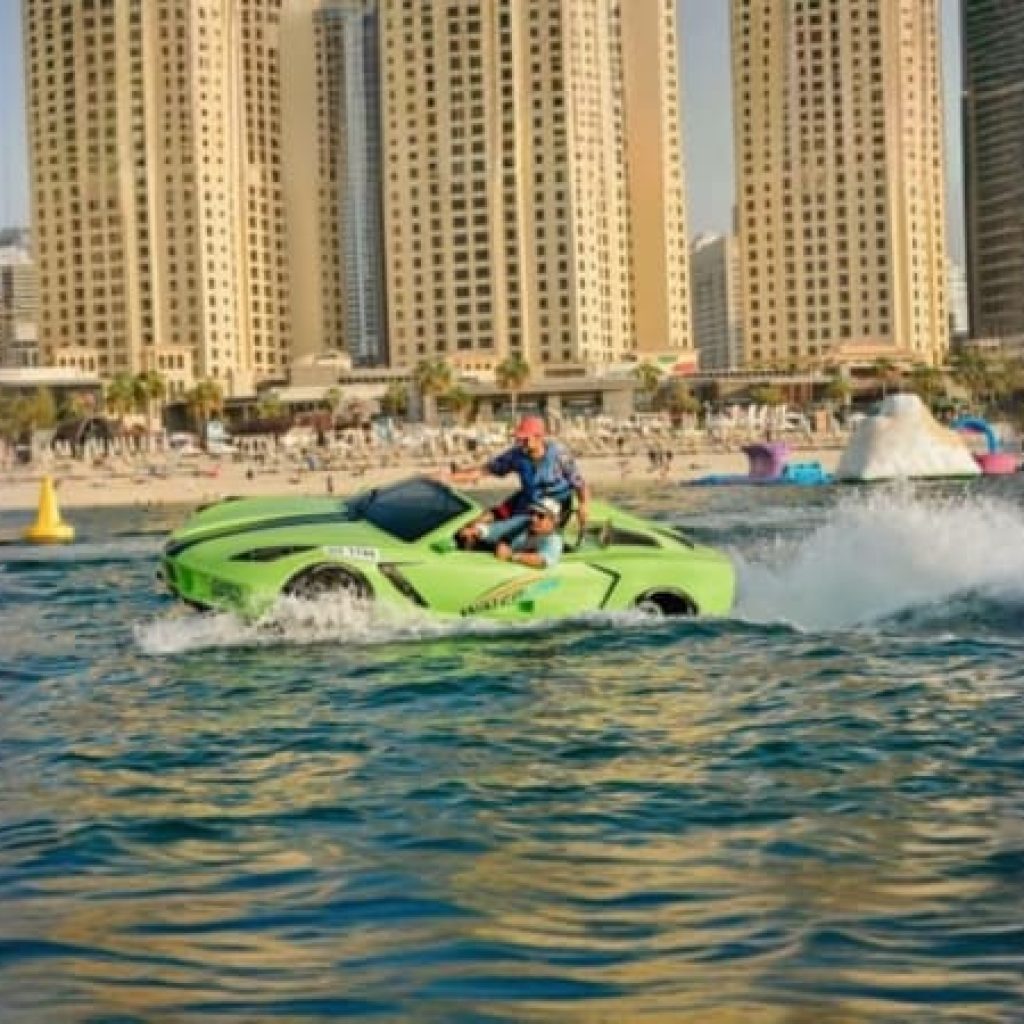 2 Seater Jet Car Abu Dhabi 60min