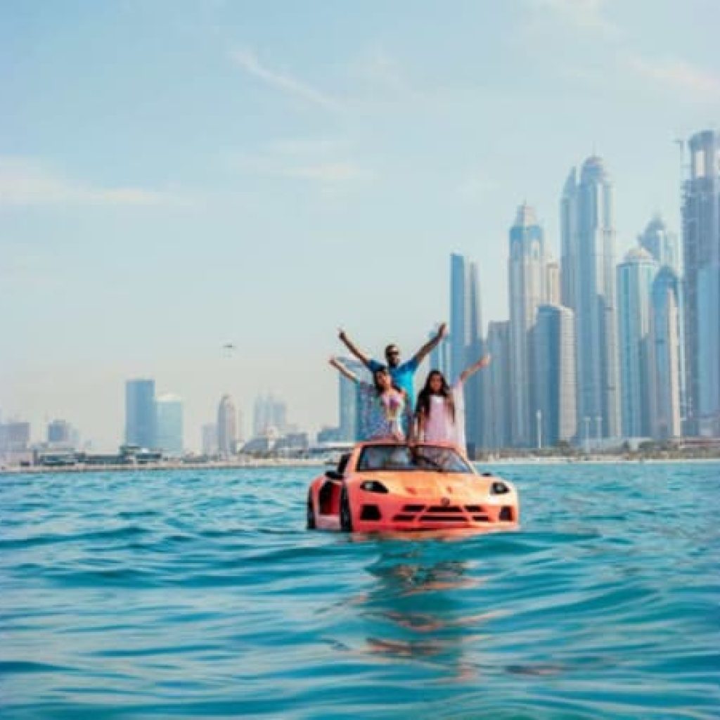 4 Seater Jet Car Abu Dhabi 20min