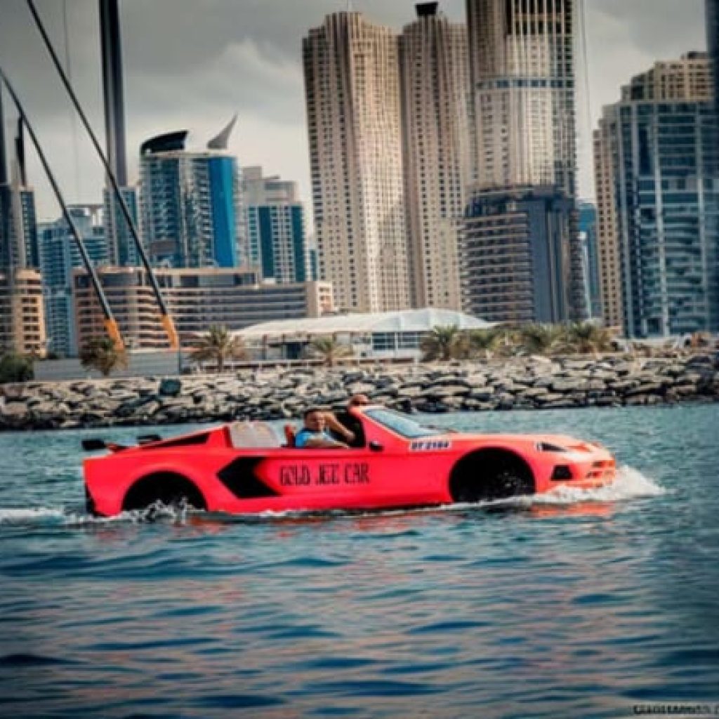 4 Seater Jet Car Abu Dhabi 30min