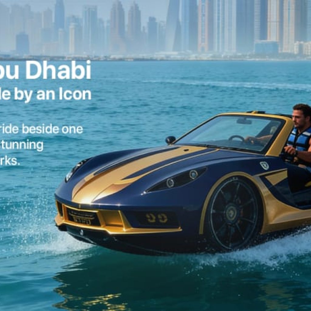 2 Seater Jet Car Abu Dhabi 20min