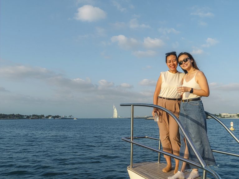 Sunset Yacht Ride in Dubai