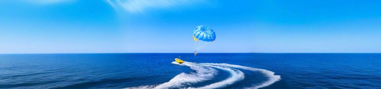 Parasailing at Cenang Beach
