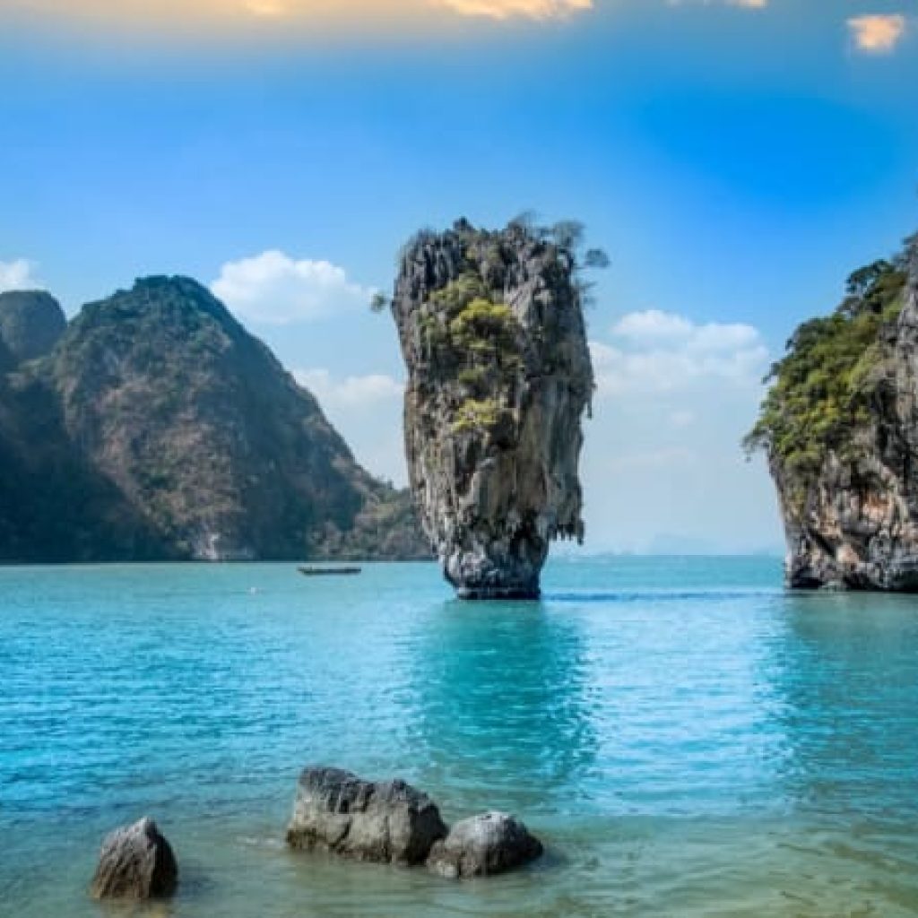 James Bond Island on Speed Boat