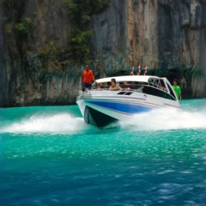 James Bond Island on Speed Boat