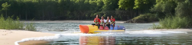 Banana Boat at Cenang Beach