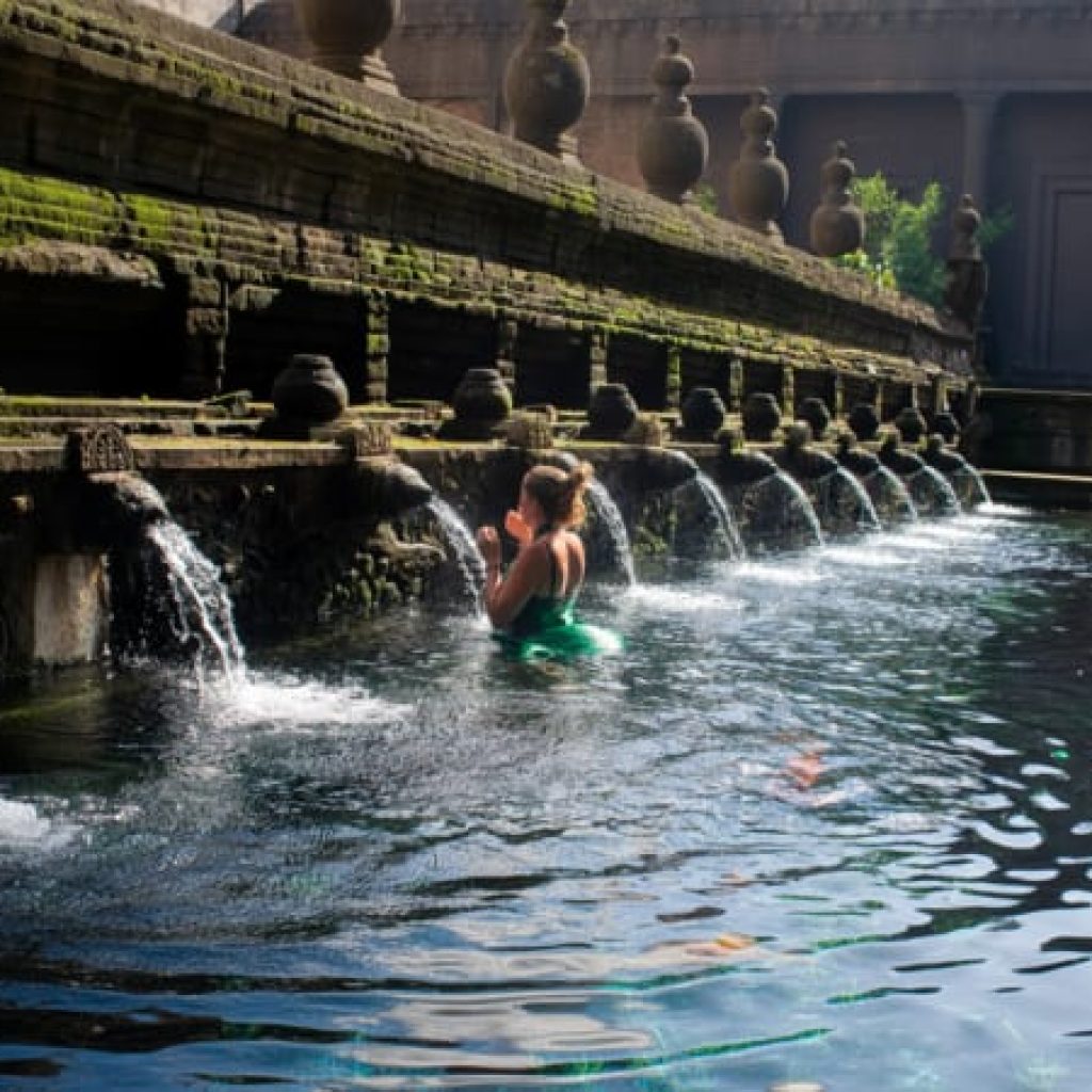 Purification Ritual In Tirta Empul Holy Water Temple and Ubud Tour