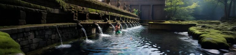 Purification Ritual In Tirta Empul Holy Water Temple and Ubud Tour