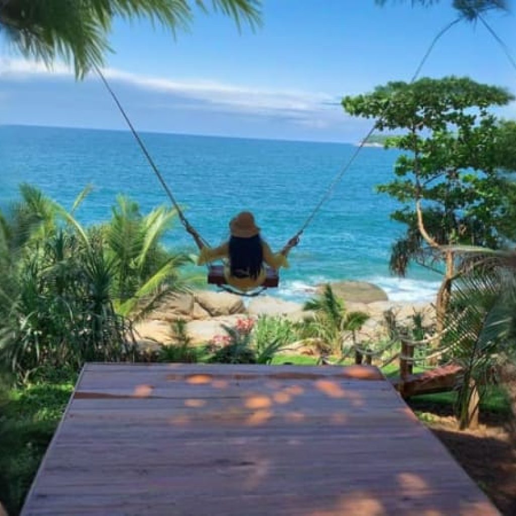 Rock Beach Swing