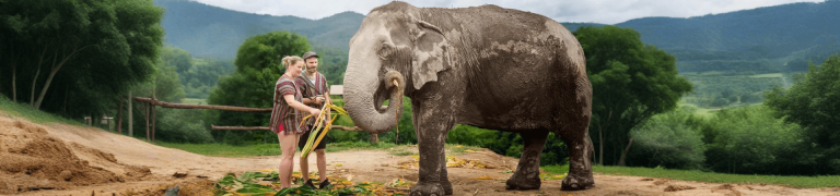 Chiang Mai Elephant Jungle Sanctuary Feed experience